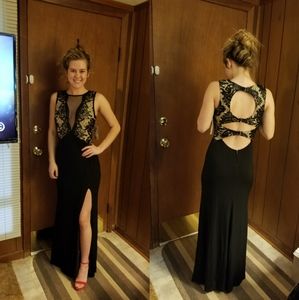 Black prom dress